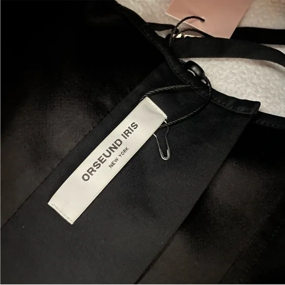 Orseund Iris Silk Black Corset Top - Picture 6 of 6